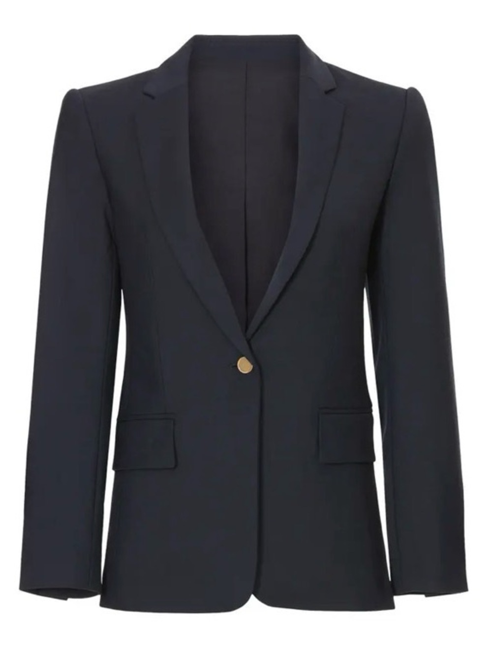 Club Monaco Borrem Black One-Button Tailored Blazer 00p NWT